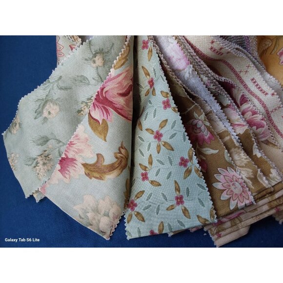 Moda Wild Rose jelly roll by Blackbird Designs cotton floral prints 40 fabrics - Picture 6 of 10
